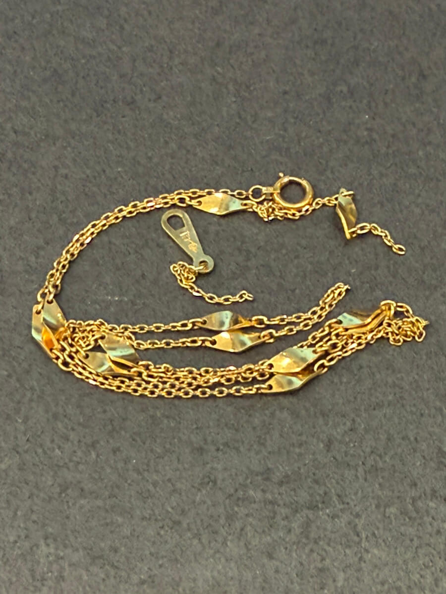 K18 切れ ネックレス  ￥35,200でお買取させていただきました！